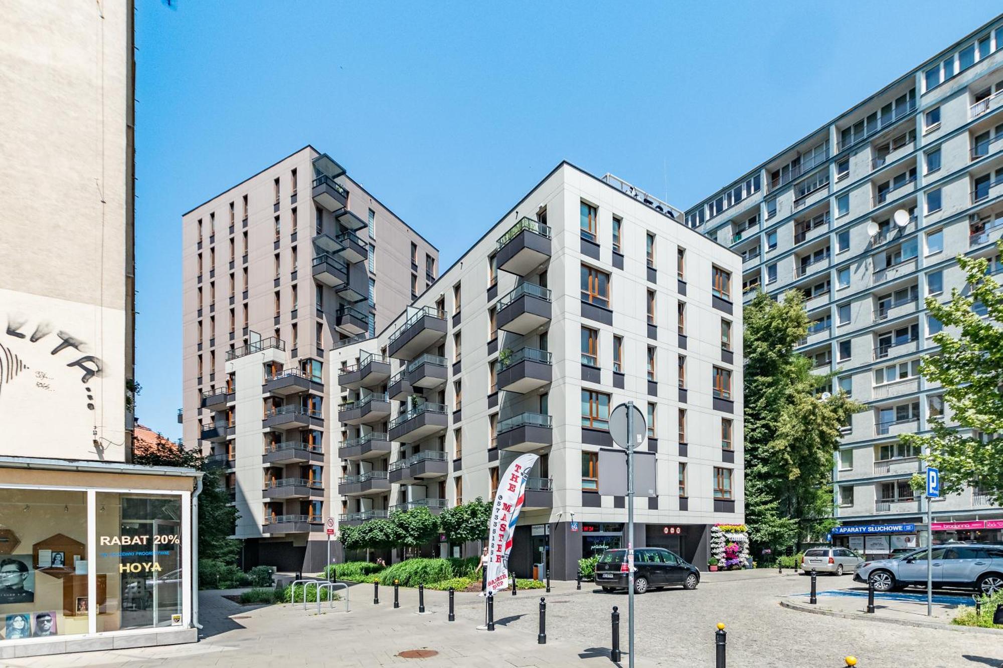 Apartament Solidarnosci By Your Freedom Warschau Buitenkant foto
