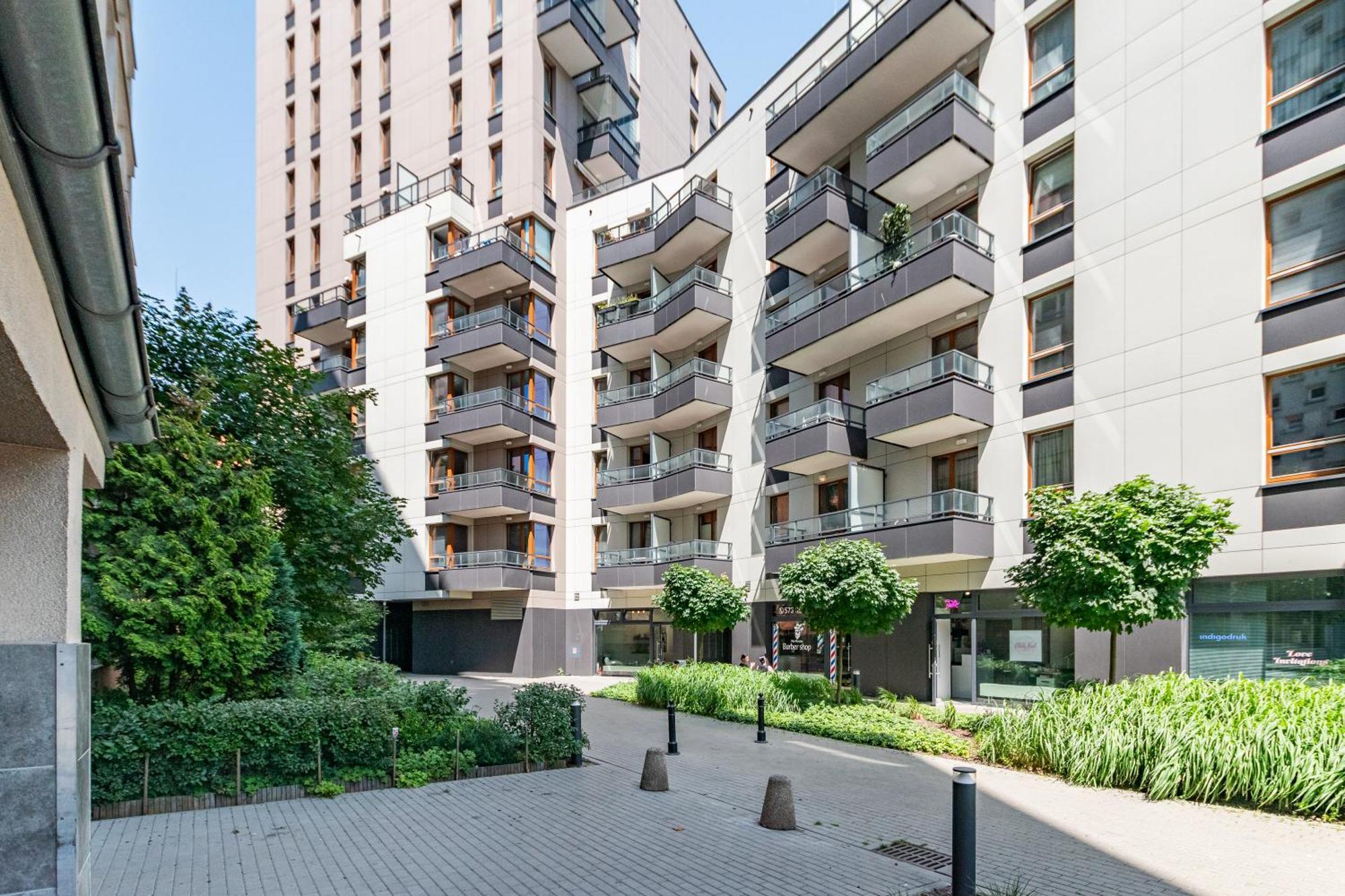 Apartament Solidarnosci By Your Freedom Warschau Buitenkant foto